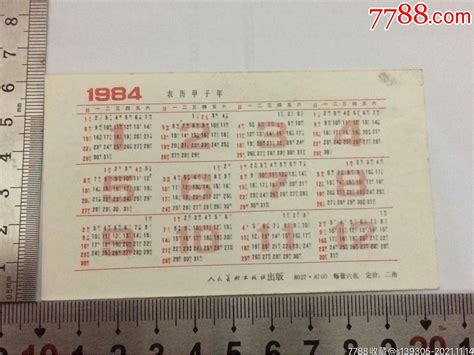 1984甲子年|1984年